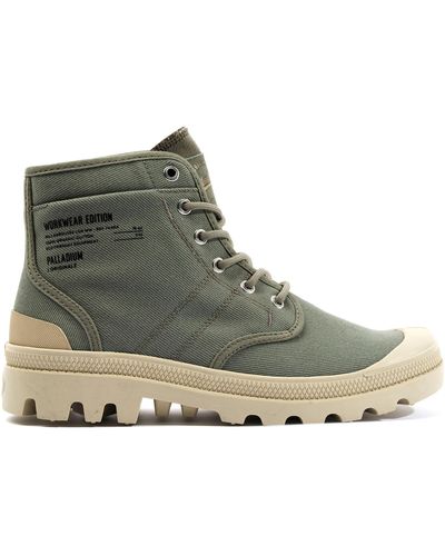 Palladium Pallabrousse Workwear Boots - Green