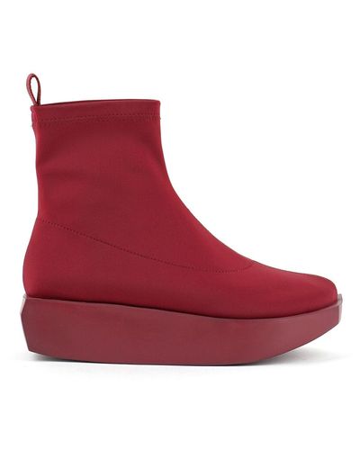 United Nude Wa Bootie Lo - Red