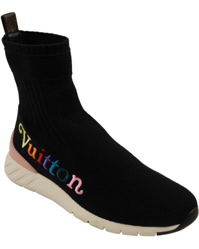 Louis Vuitton Aftergame Sock Sneakers - Black