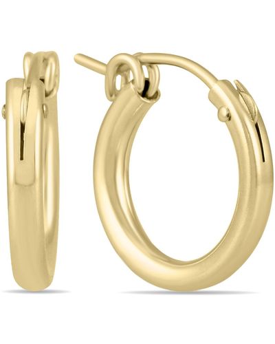 Monary 14k Gold Filled Hoop Earrings (12mm) - Yellow
