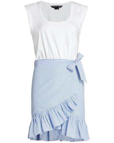 Veronica Beard Addyson Dress - Blue