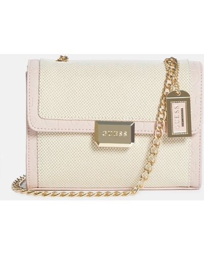 Guess Factory Whitney Wallet-on-a-string - Natural