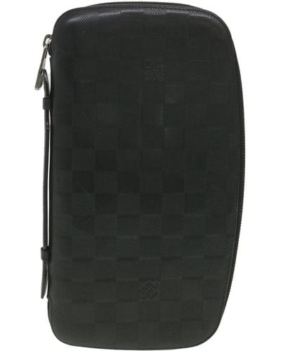 Louis Vuitton XL Black Damier Infini Leather Atoll Wallet