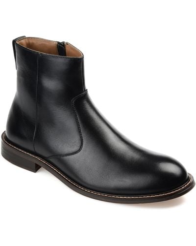 Thomas & Vine Faust Plain Toe Ankle Boot - Black