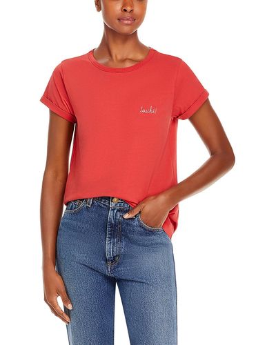 Maison Labiche Embroidered Tee Pullover Top