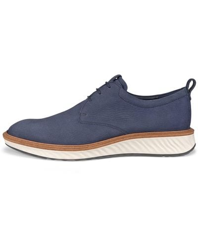 Ecco Men's St.1 Hybrid Plain Toe Shoe - Blue
