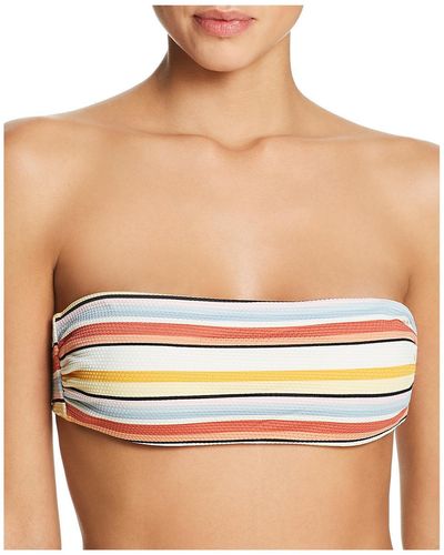 MINKPINK Paradise Bandeau Beachwear Bikini Swim Top - Multicolor