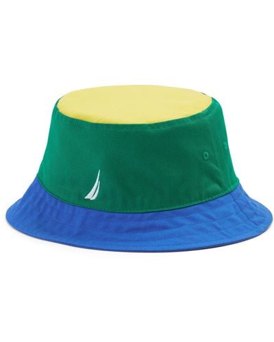 Nautica J-class Reversible Bucket Hat - Green