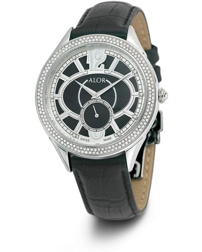 Alor Valenti Diamond Watch - Gray