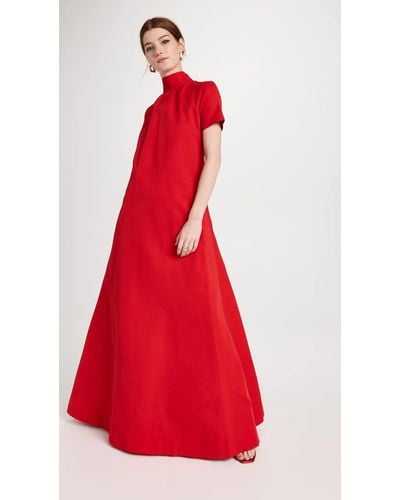 STAUD Ilana Dress - Red