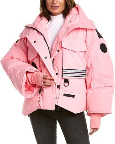 Canada Goose Snow Mantra Cropped Jacket - Pink