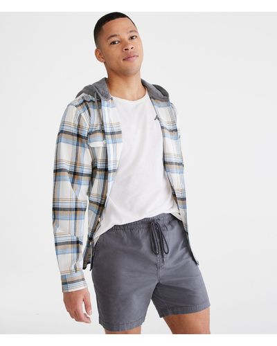 Aéropostale All Day jogger Shorts 6.5" - Gray