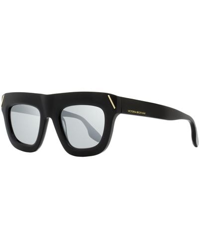 Victoria Beckham Square Sunglasses Vb642s 040 51mm - Black