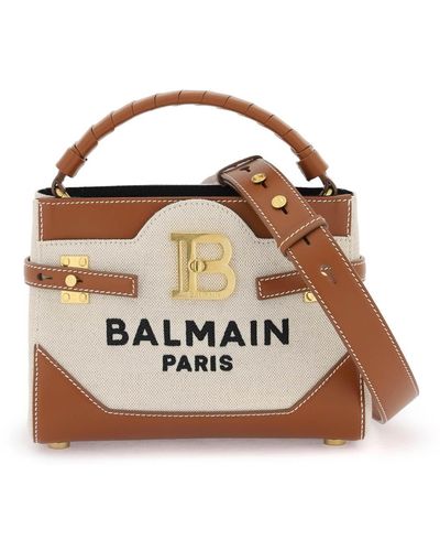 Balmain B-buzz 22 Top Handle Handbag - Multicolor