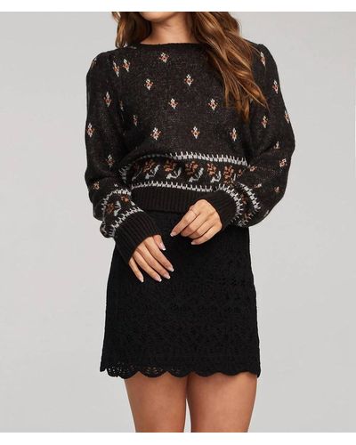 Saltwater Luxe Glory Sweater - Black