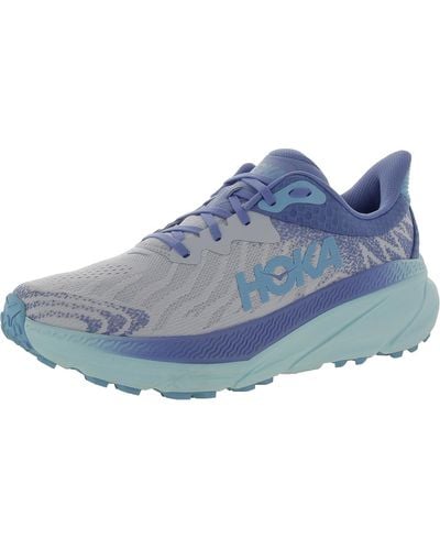 Hoka One One Challenger Atr-7 Fitness Workout Running Shoes - Blue
