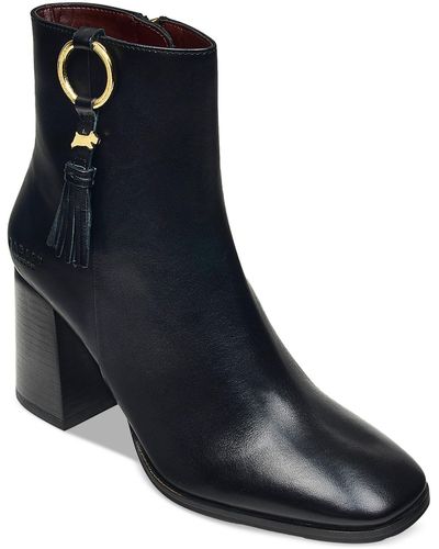 Radley Bruton Place Tassel Zip Up Ankle Boots - Black