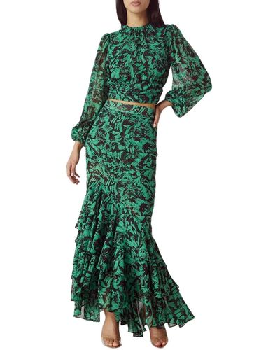 MISA Los Angles Veronique Skirt - Green