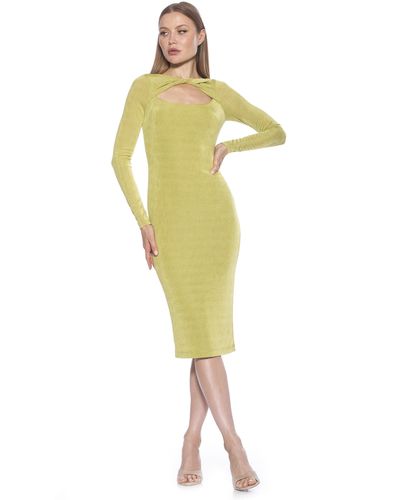 Alexia Admor Tanya Dress - Yellow