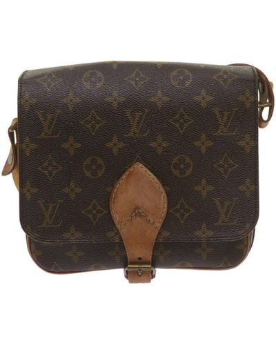 Louis Vuitton Saint Cloud Canvas Shoulder Bag (pre-owned) - Brown