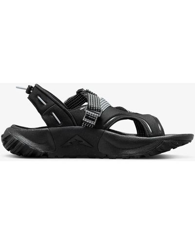 Nike Oneonta Dj6604-001 /pure Platinum/wolf Gray Slide Sandals Nr1357 - Black