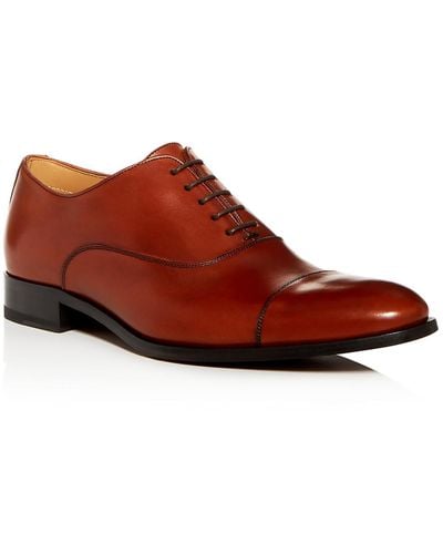 To Boot New York Forley Leather Oxfords - Red