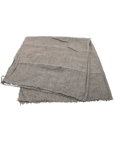 Daniela Gregis Stall Linen Wool Brown - Gray