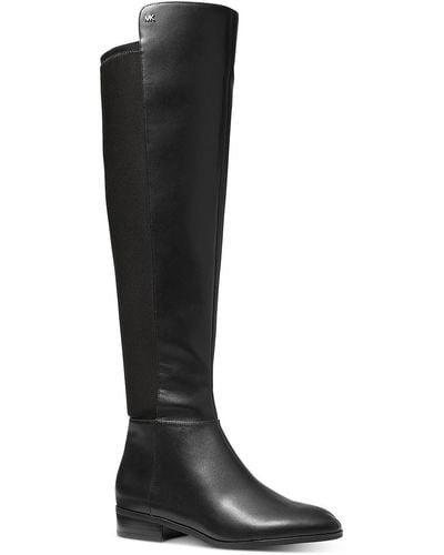 MICHAEL Michael Kors Bromley Tall Pull On Over-the-knee Boots - Black