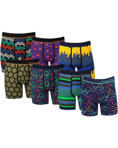 Unsimply Stitched Boxer Brief 7 Pack - Multicolor