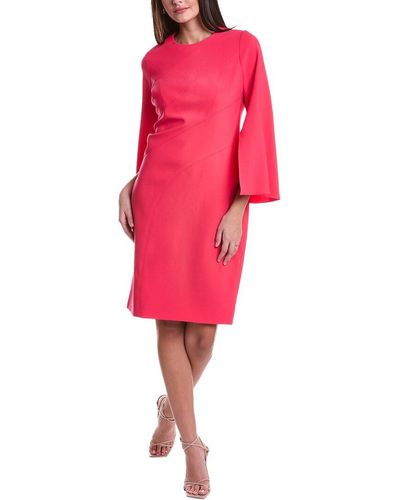 Teri Jon Shift Dress - Red