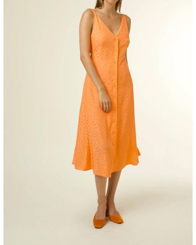 FRNCH Cecile Dress - Orange