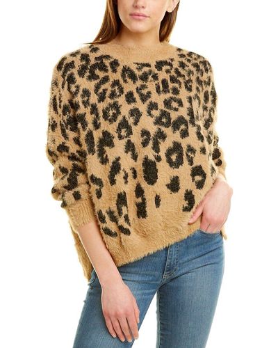 rosewater remi Leopard Sweater - Brown