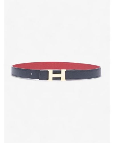 Hermès Constance H Belt / Leather - Red