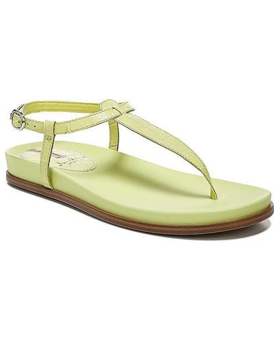 Sam Edelman Naomi Buckle Thong Slingback Sandals - Green