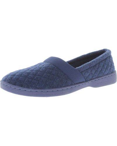 Foamtreads Coddles 2 Round Toe Slip On Loafer Slippers - Blue