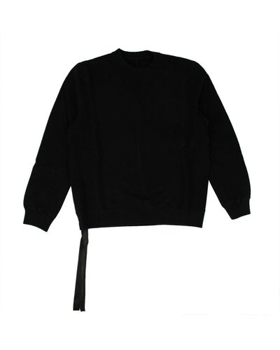 Unravel Project Cotton Logo Patch Sweatshirt - Black