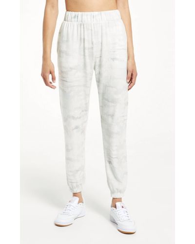 Z Supply Ravenel High Wasited Jogger - White