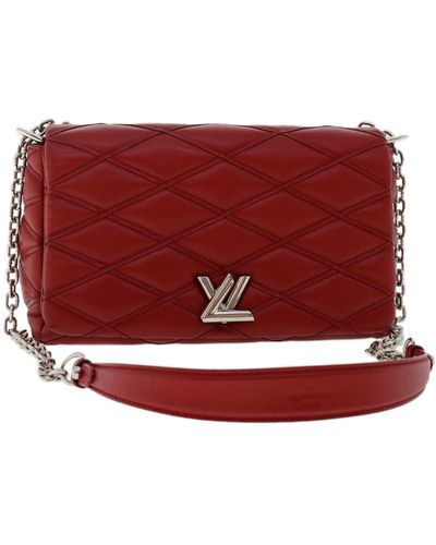Louis Vuitton Twist Bucket Vintage Leather Shoulder Bag (pre-owned) in  Black | Lyst