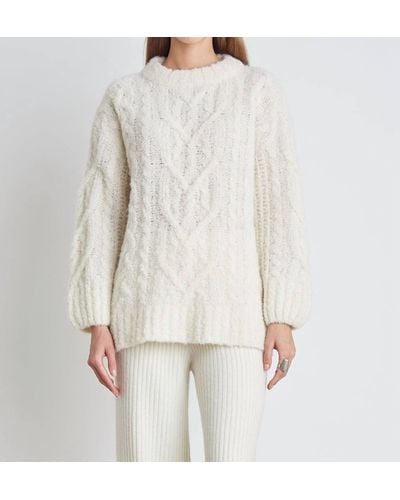 Eleven Six Nyla Sweater - White