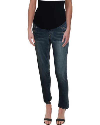 Blank NYC Over Belly Maternity Skinny Jeans - Blue