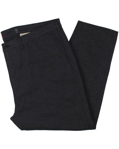 Levi's Big & Tall Agate Low Rise Tapered Chino Pants - Black