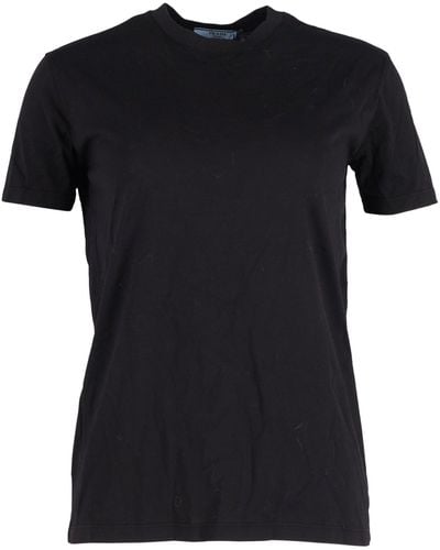 Prada Classic Crewneck T-shirt - Black