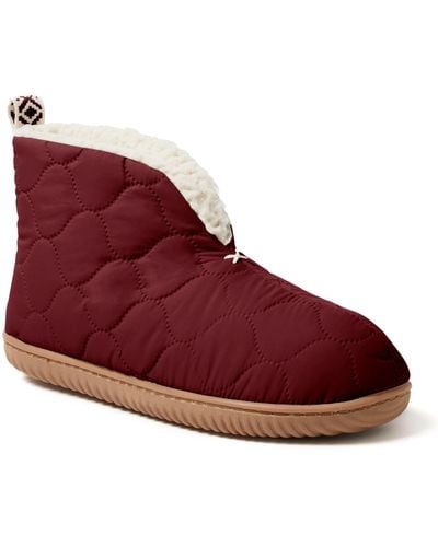 Mens dearfoam cheap bootie slippers
