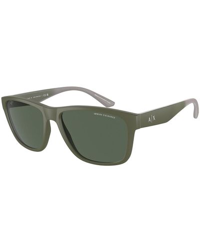 Armani Exchange 59mm Matte Green Sunglasses