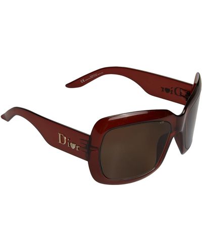 Dior Heart Butterfly Sunglasses - Brown