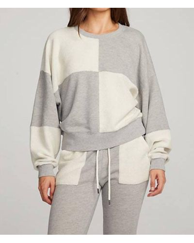 Chaser Brand Marie Pullover - Gray