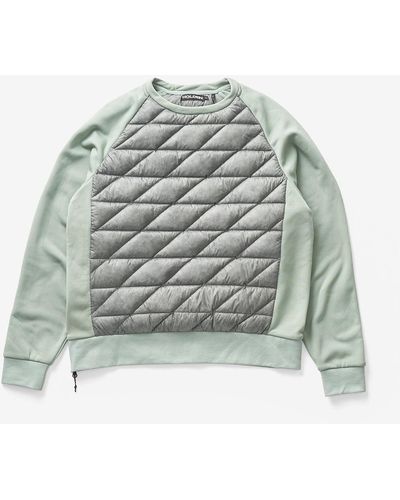 Holden M Down Crew Sweater - Slate Gray