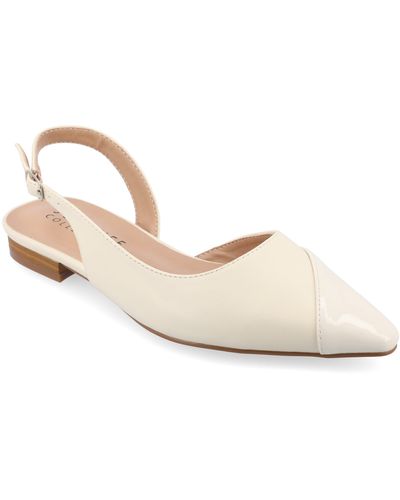 Journee Collection Collection Tru Comfort Foam Daphnne Flats - White