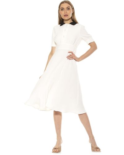 Alexia Admor Emery Dress - White