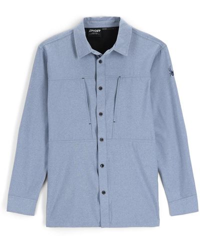 Spyder Canyon Long Sleeve Shirt - Horizon - Blue
